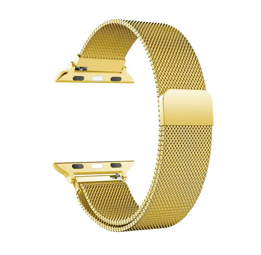 Premium Milanese Loop Stainless Steel Band for Apple Watch – Magnetic Mesh Strap