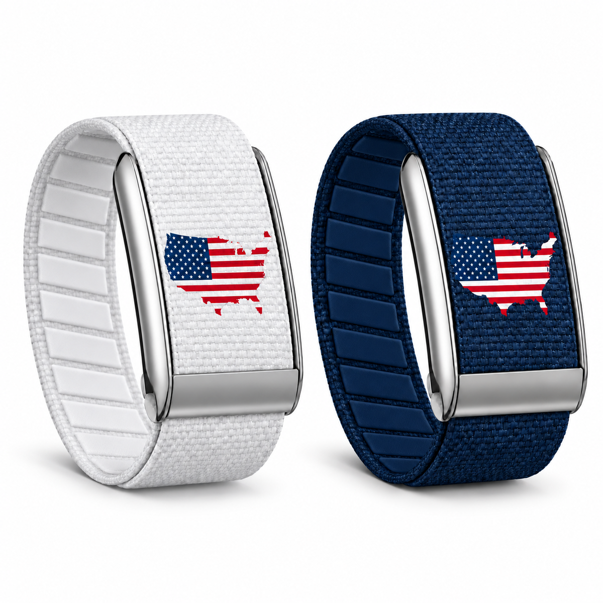 USA Flag Map Strap for WHOOP 5.0 & MG