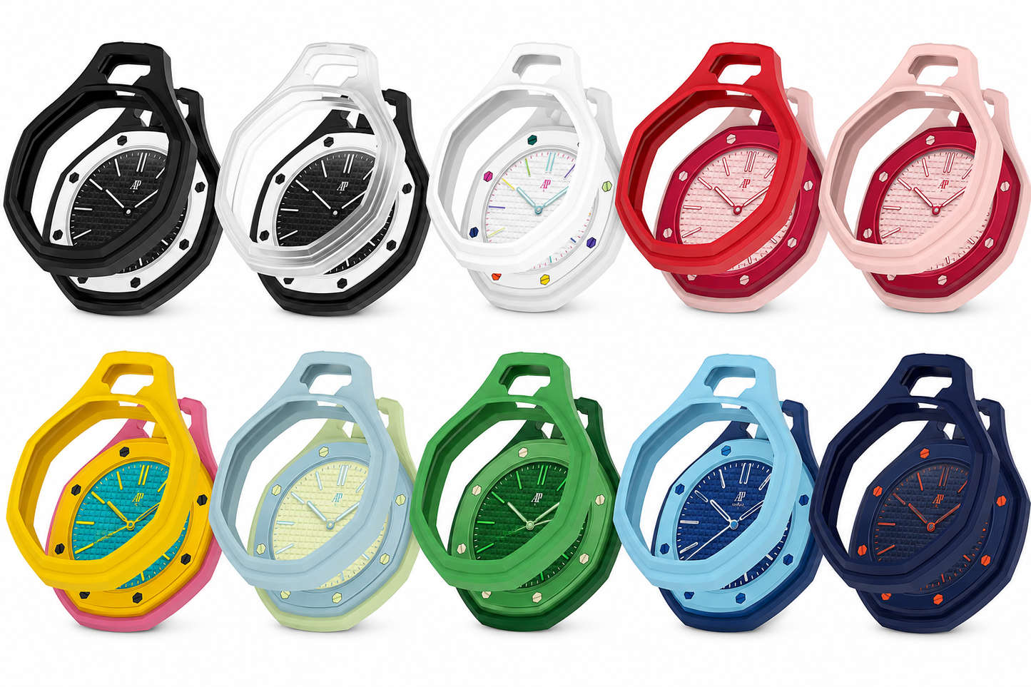 AP x Swatch Royalpop Silicone Case Cover - Several colors