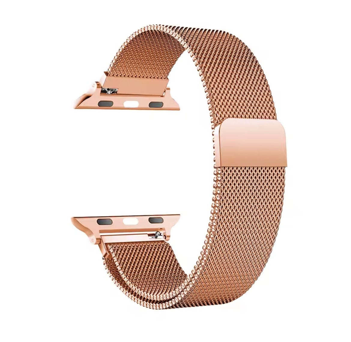 Premium Milanese Loop Stainless Steel Band for Apple Watch – Magnetic Mesh Strap