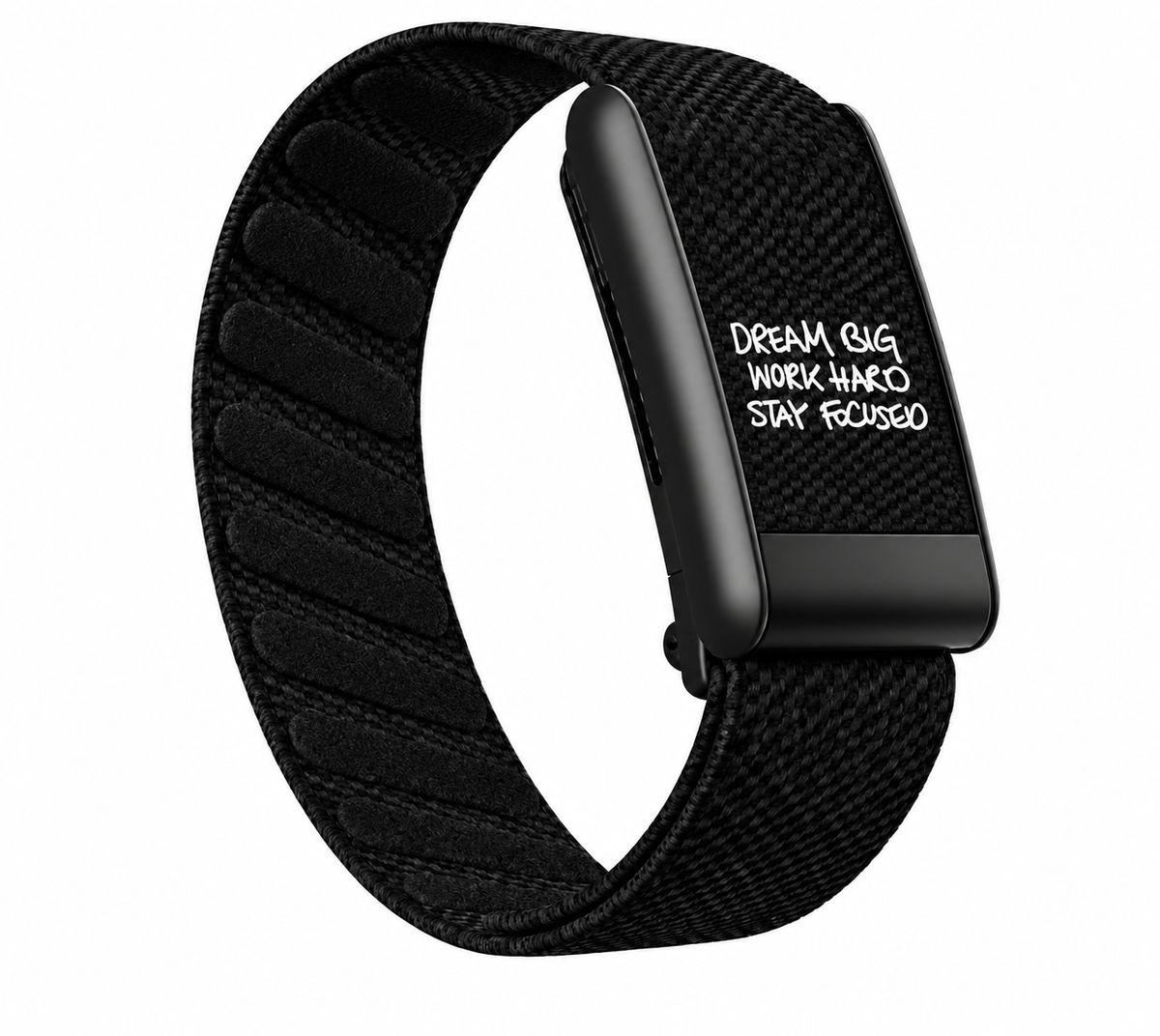 Dream big, work hard, stay focused print - Strap compatible with WHOOP 5.0 & 5.0 MG