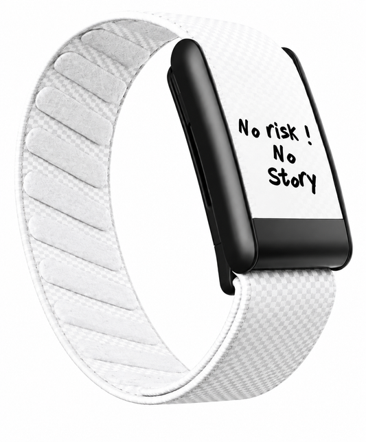 No Risk No Story nylon strap for WHOOP 5.0 and MG