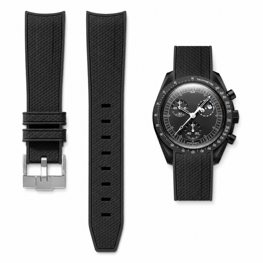 Omega x Swatch MoonSwatch with Textured Rubber Strap