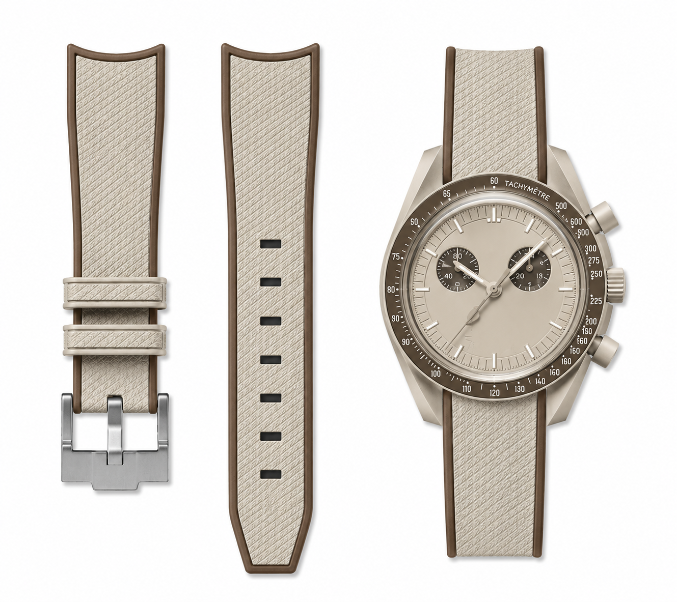 Omega x Swatch MoonSwatch with Textured Rubber Strap