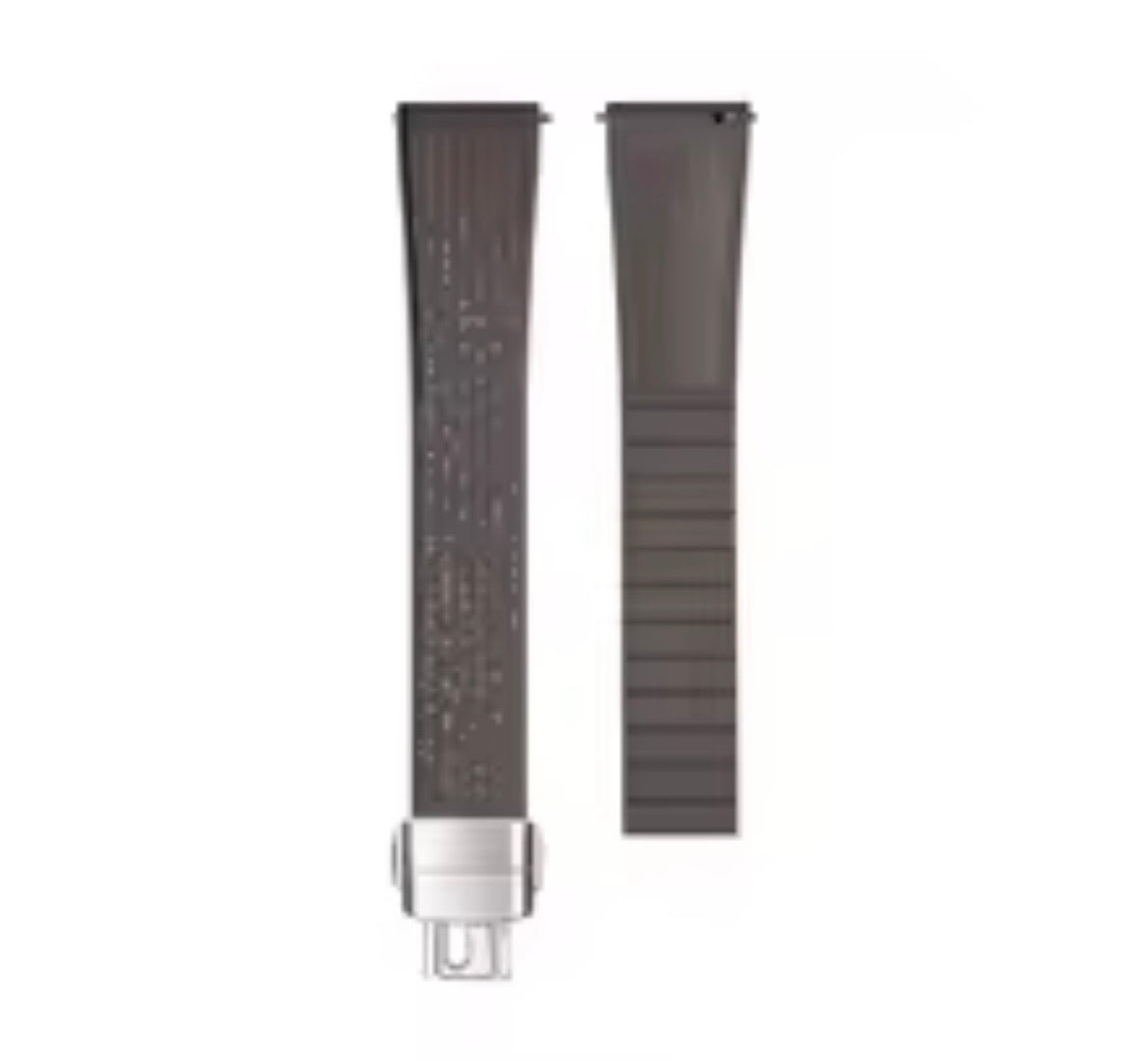 CTS Fluoro Rubber Strap with Subtle Sparkle - Multiple colors/sizes