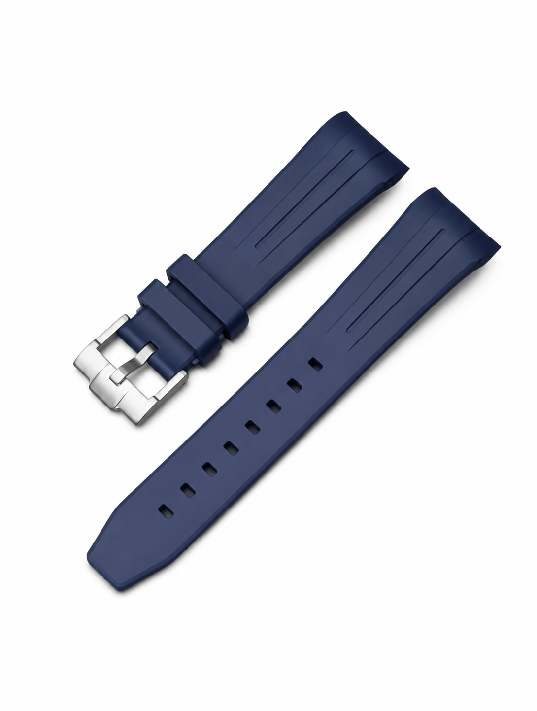 Silicone Watch Band For Blancpain x Swatch 22mm