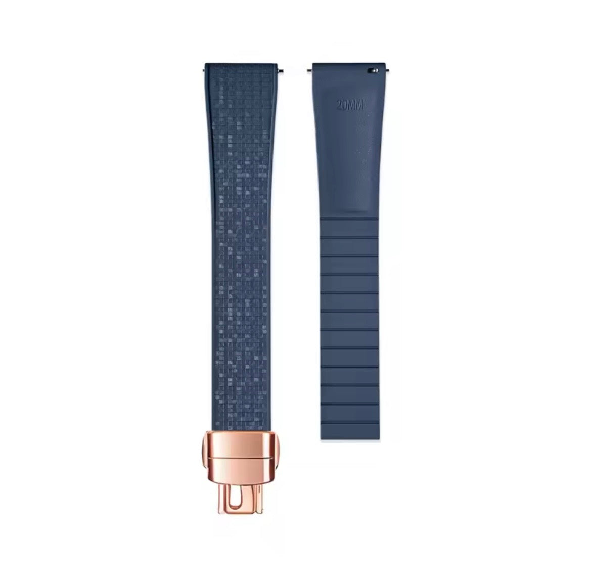 CTS Fluoro Rubber Strap with Subtle Sparkle - Multiple colors/sizes