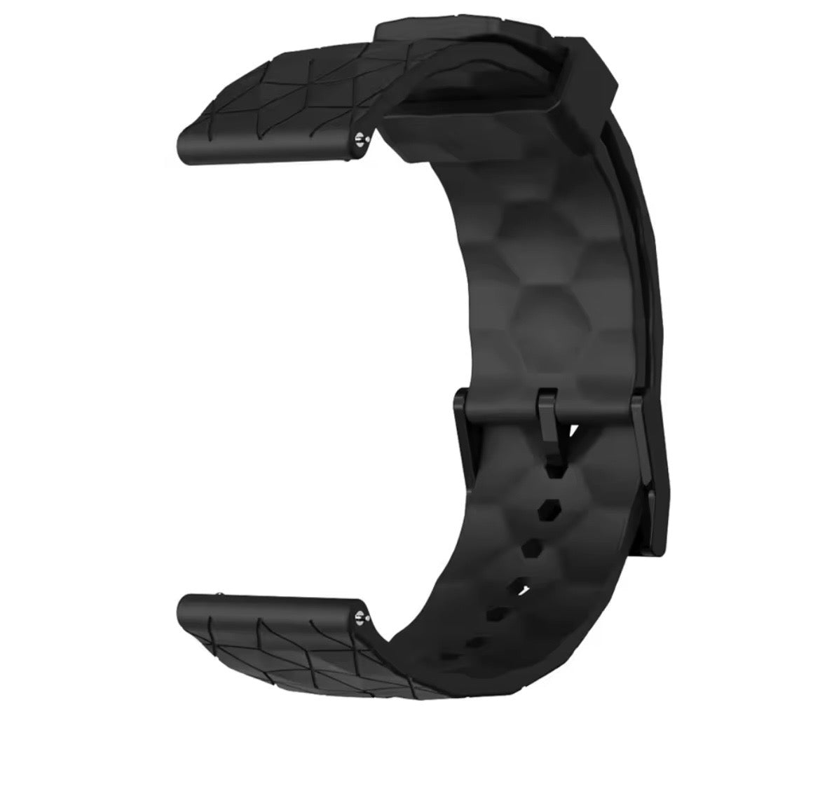 HexGrid Polar Silicone Sport Watch Band for CMF Watch Pro / Pro 2 / 22mm