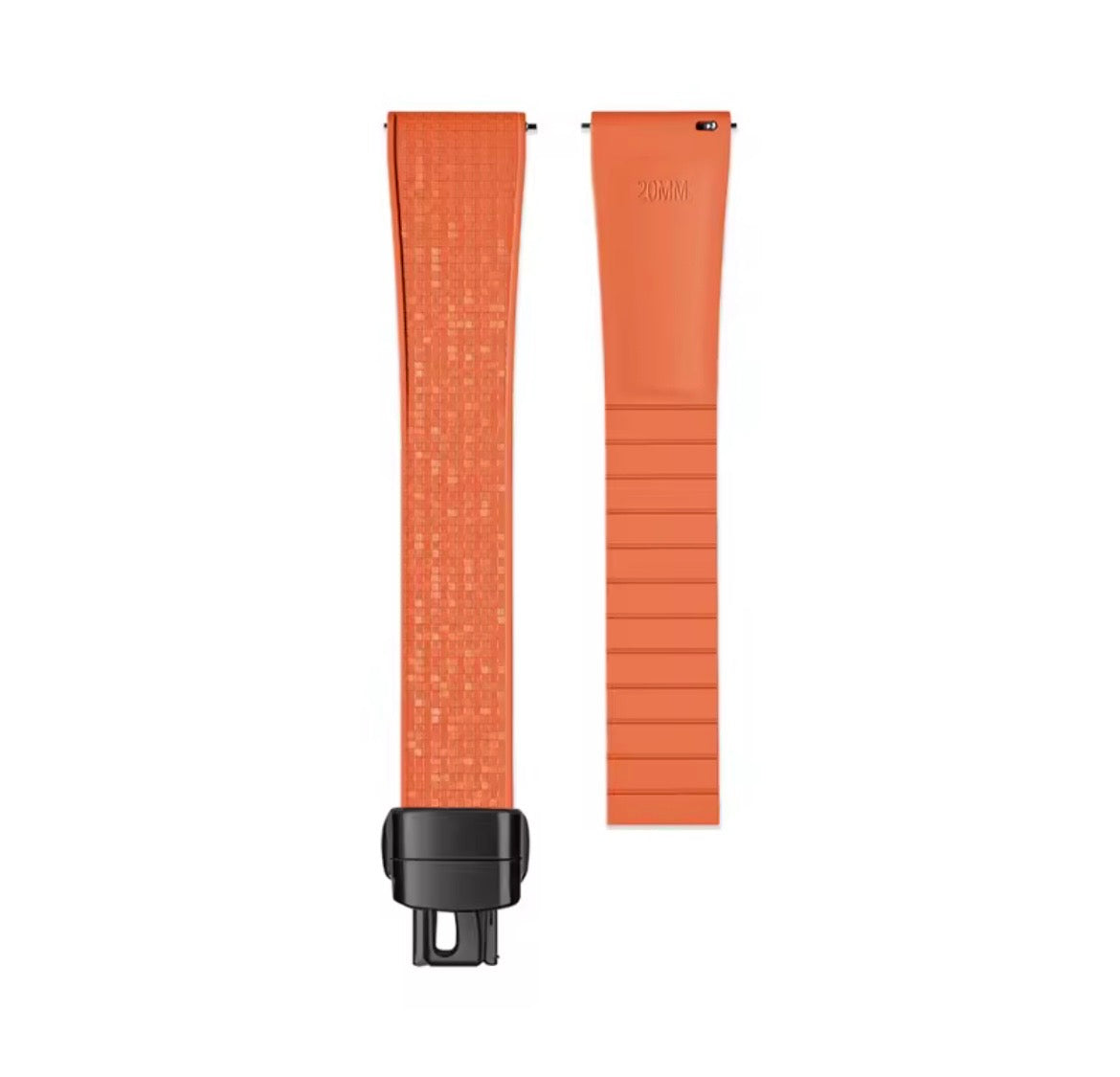 CTS Fluoro Rubber Strap with Subtle Sparkle - Multiple colors/sizes