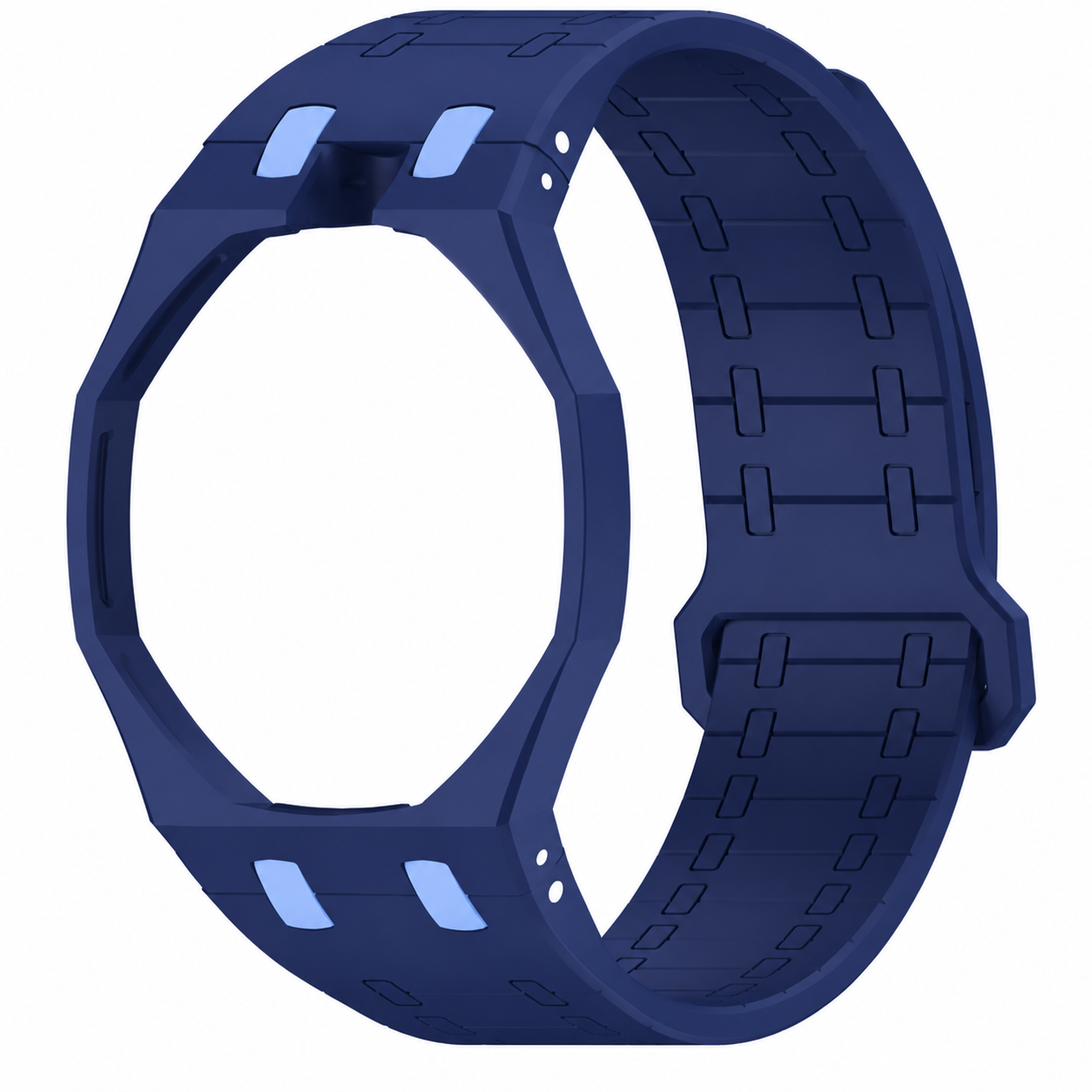 Magnetic Silicone Watch Strap For AP x Swatch