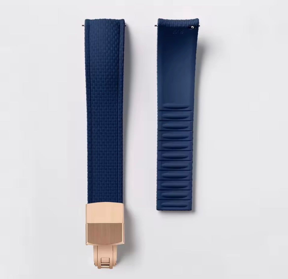 CTS FKM Rubber Watch Strap, Quick Release, Royal Blue