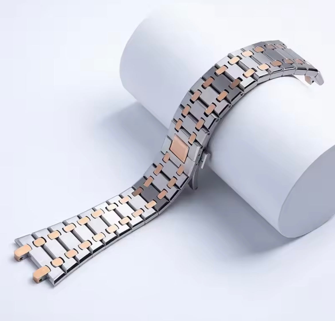 Audemars Piguet Stainless Steel Watch Band – Luxury Metal Strap 21mm & 26mm
