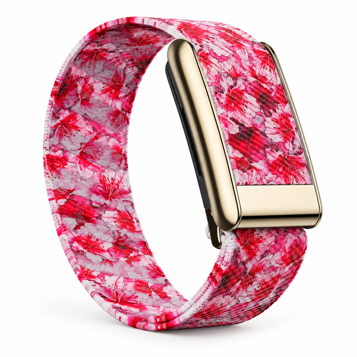 Floral Nylon Strap for WHOOP 5.0 & WHOOP MG – Pink Blossom