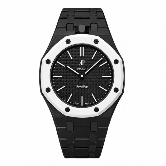 Bioceramic case and strap for AP x Swatch RoyalPop (All black)