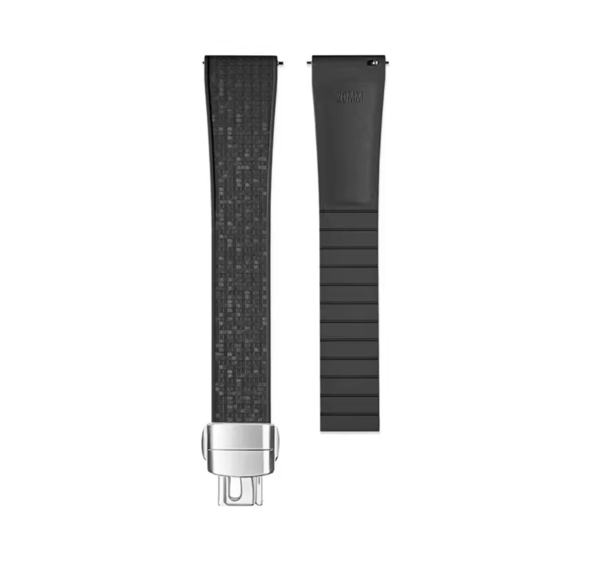 CTS Fluoro Rubber Strap with Subtle Sparkle - Multiple colors/sizes
