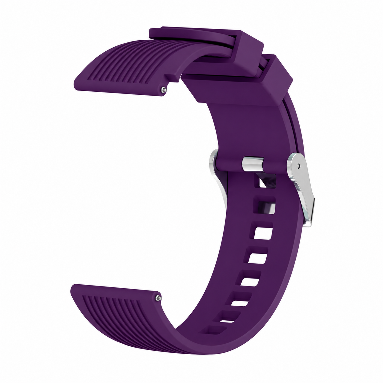 Premium Silicone Rubber Sport Watch Band for Samsung Galaxy Watch – 20mm / 22mm Replacement Strap
