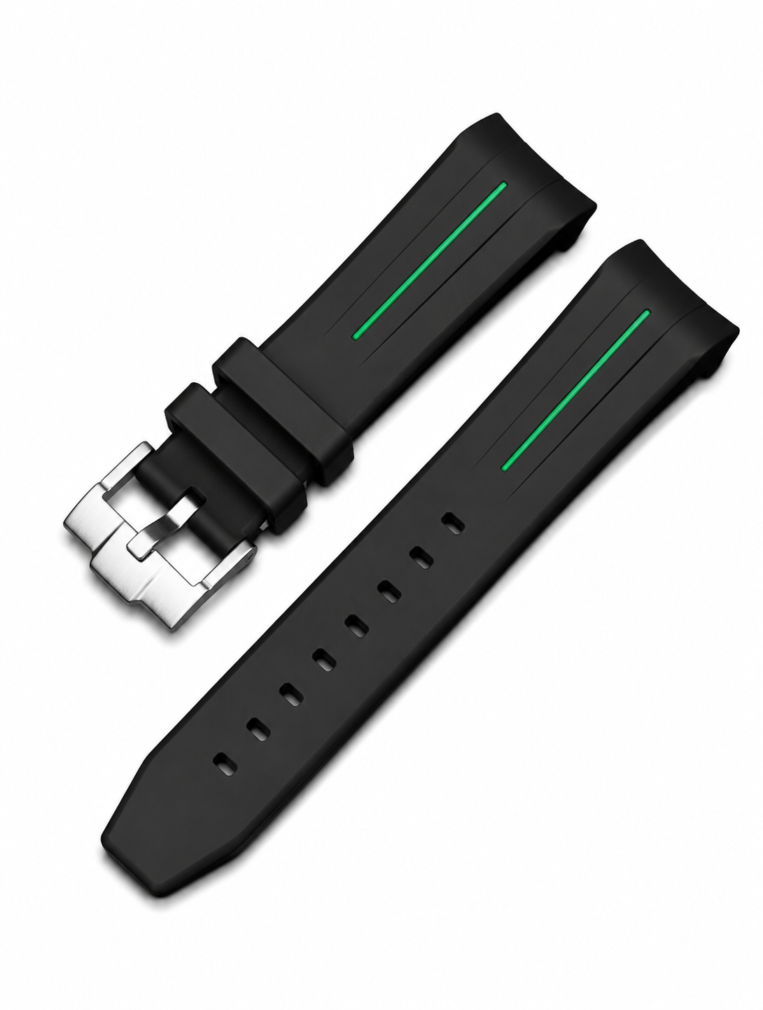 Silicone Watch Band For Blancpain x Swatch 22mm