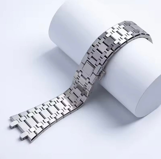 Audemars Piguet Stainless Steel Watch Band – Luxury Metal Strap 21mm & 26mm