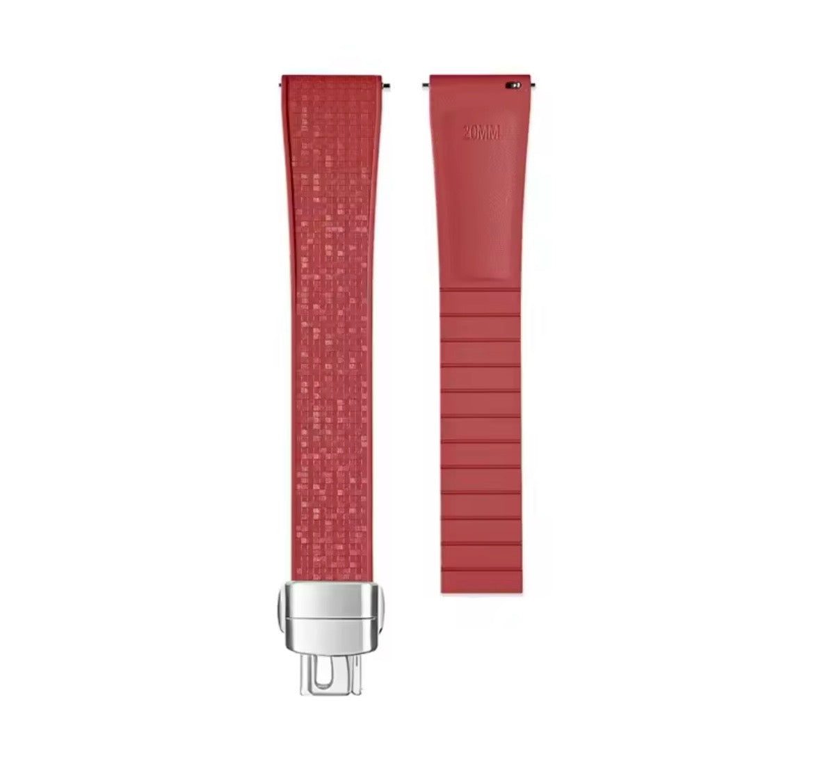 CTS Fluoro Rubber Strap with Subtle Sparkle - Multiple colors/sizes