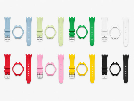 AP x Swatch Royalpop rubber strap & adapter bundle - Several colors