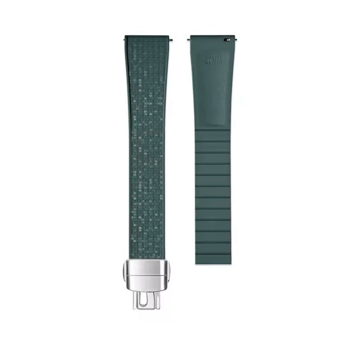 CTS Fluoro Rubber Strap with Subtle Sparkle - Multiple colors/sizes