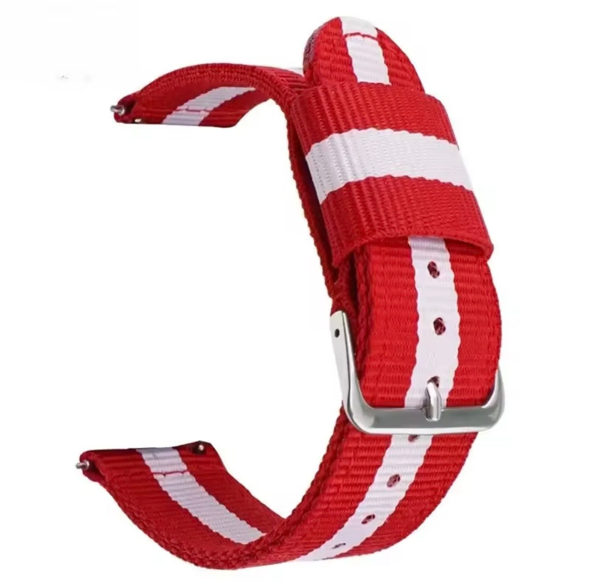 Universal NATO Watch Strap 20mm/22mm – Nylon Watch Band Compatible with Omega Moonswatch, Samsung, Garmin, Huawei, Amazfit & More