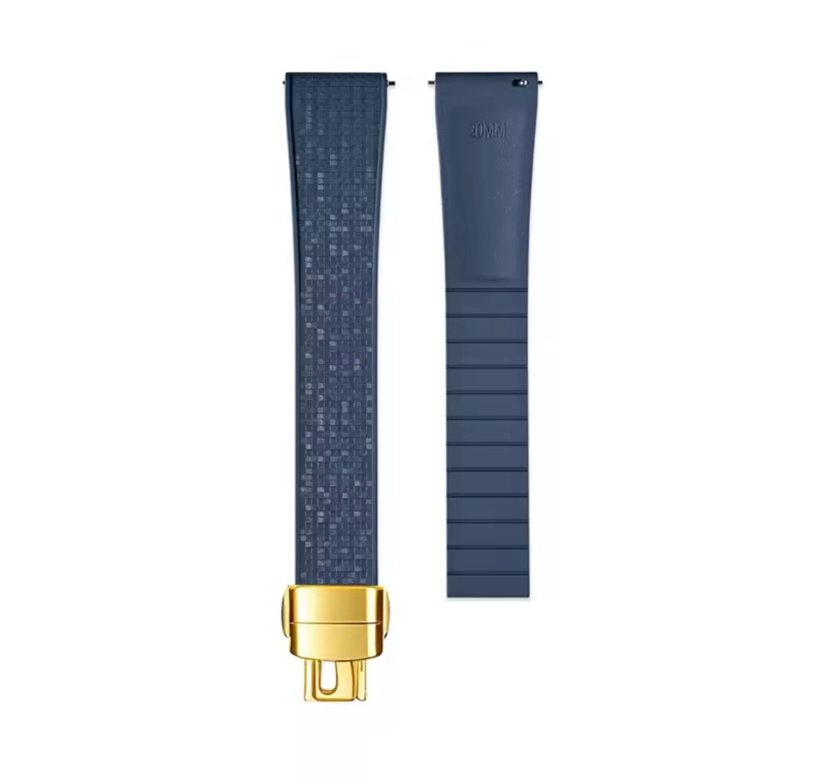 CTS Fluoro Rubber Strap with Subtle Sparkle - Multiple colors/sizes