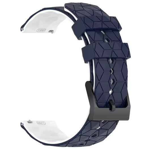 HexGrid Polar Silicone Sport Watch Band for CMF Watch Pro / Pro 2 / 22mm