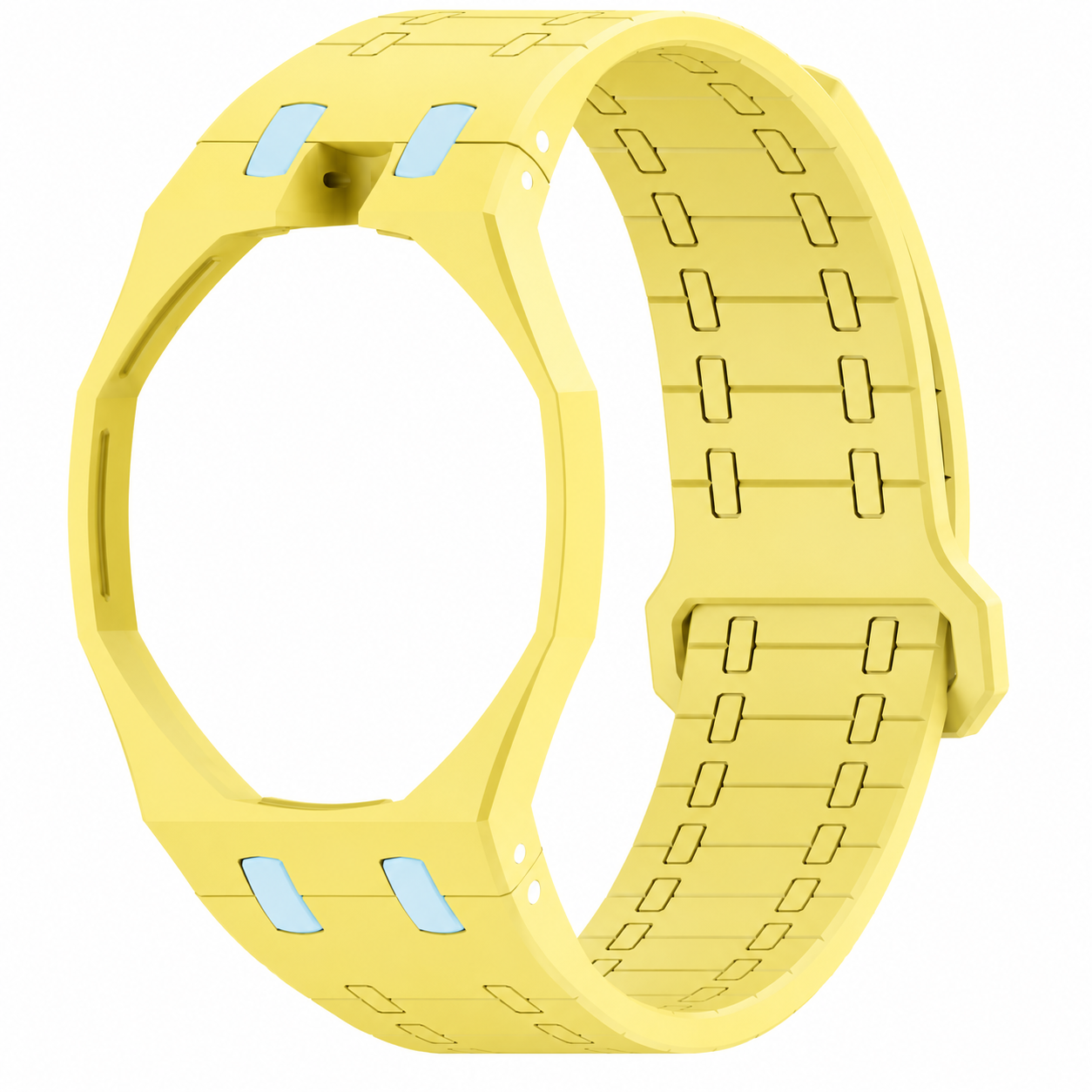 Magnetic Silicone Watch Strap For AP x Swatch