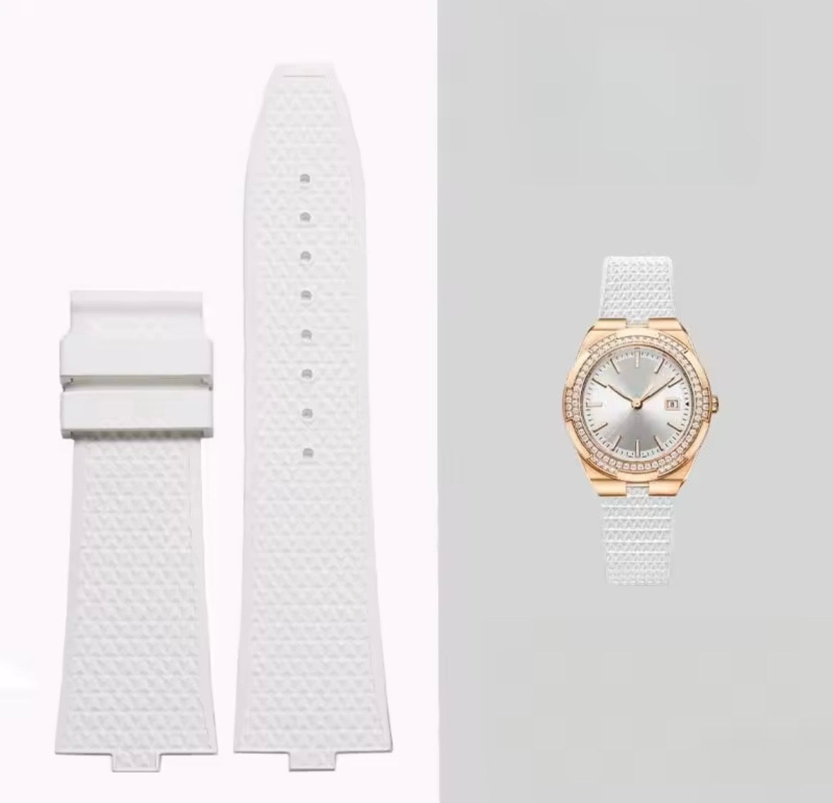 Silicone Watch Strap for Vacheron Constantin Overseas multiple colors