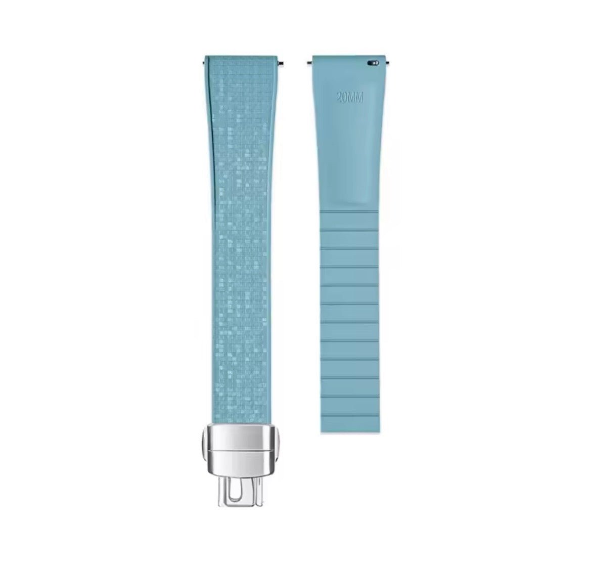 CTS Fluoro Rubber Strap with Subtle Sparkle - Multiple colors/sizes