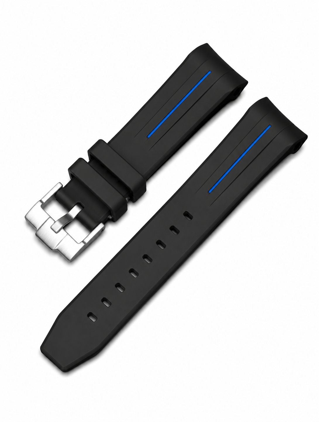 Silicone Watch Band For Blancpain x Swatch 22mm