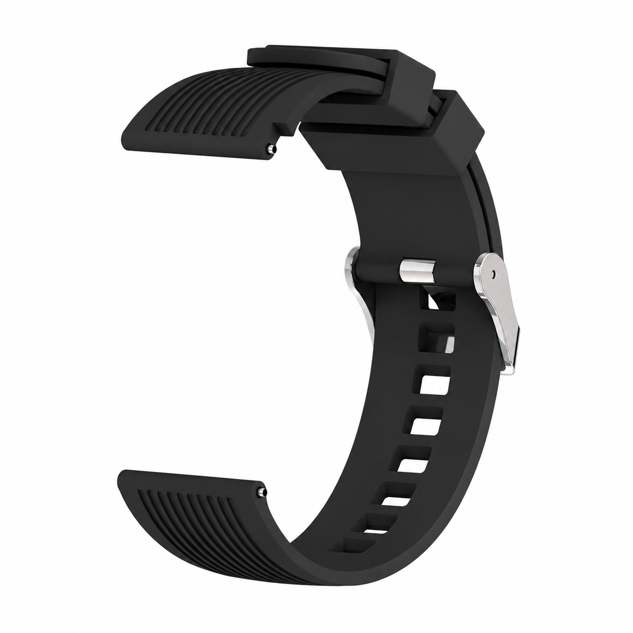 Premium Silicone Rubber Sport Watch Band for Samsung Galaxy Watch – 20mm / 22mm Replacement Strap