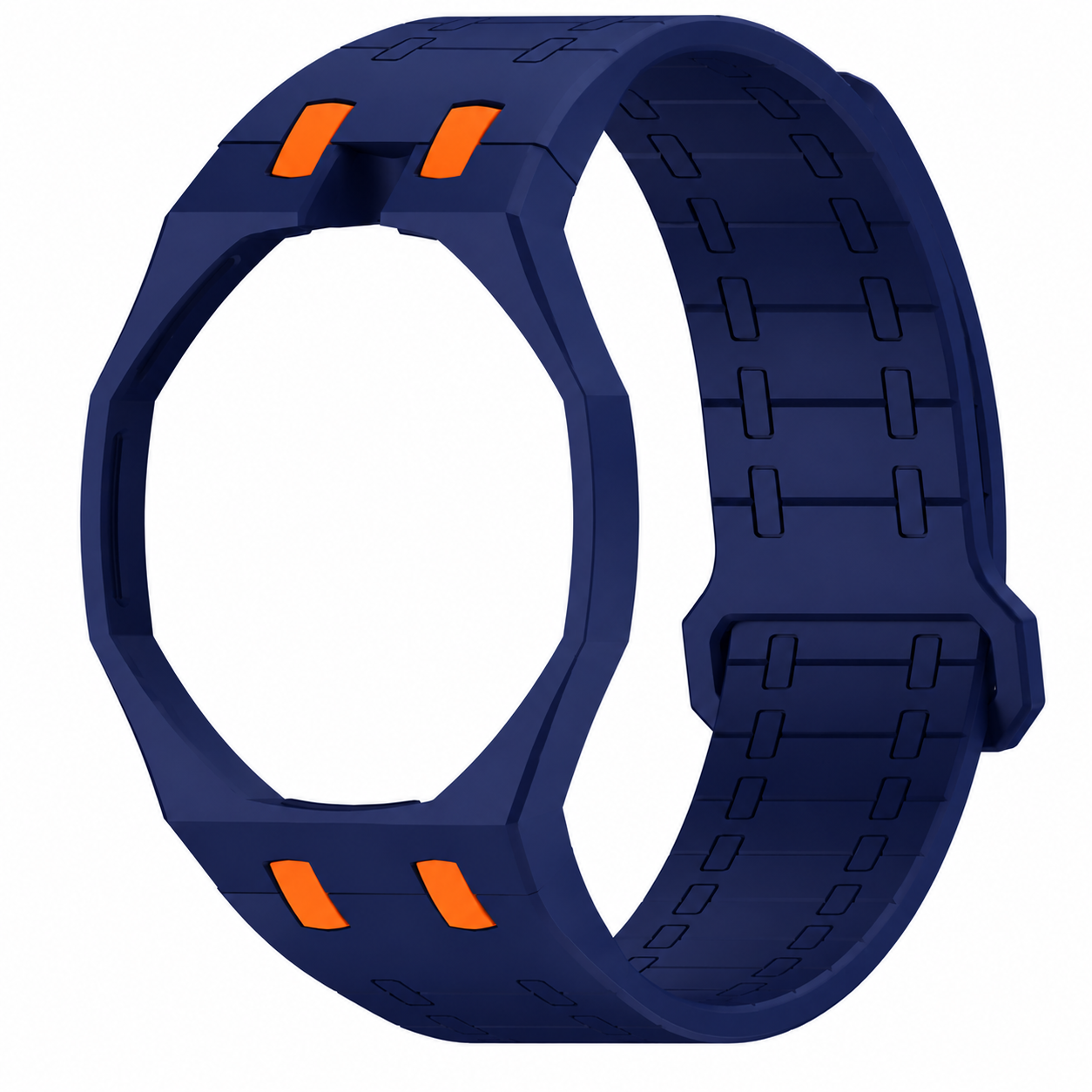 Magnetic Silicone Watch Strap For AP x Swatch
