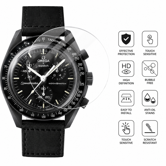 Premium Glass Screen Protector for Omega Moonswatch