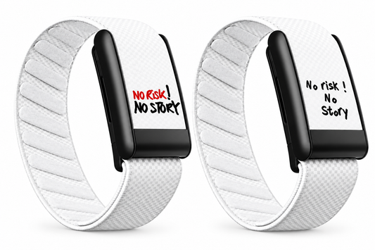 No Risk No Story nylon strap for WHOOP 5.0 and MG