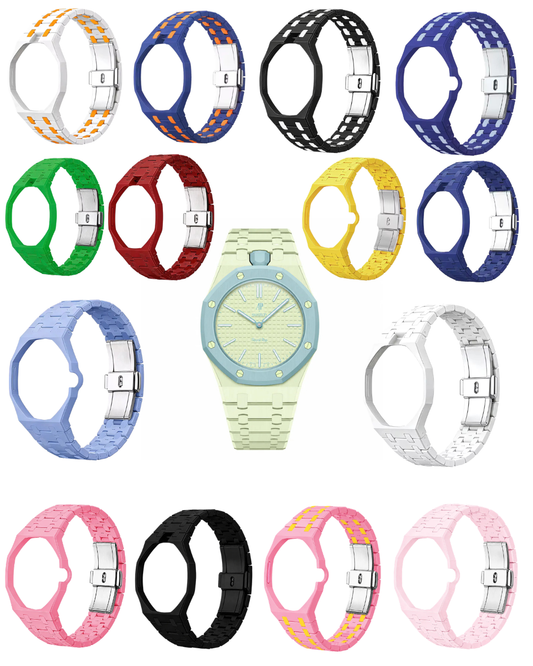 Bioceramic case & strap   For AP x Swatch RoyalPop - Several colors