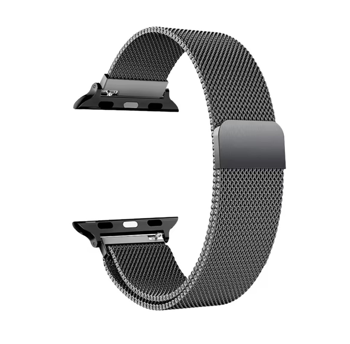 Premium Milanese Loop Stainless Steel Band for Apple Watch – Magnetic Mesh Strap