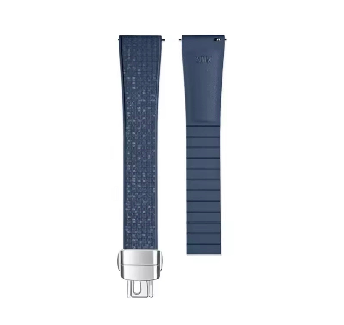 CTS Fluoro Rubber Strap with Subtle Sparkle - Multiple colors/sizes