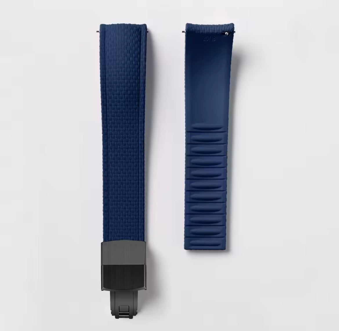 CTS FKM Rubber Watch Strap, Quick Release, Royal Blue