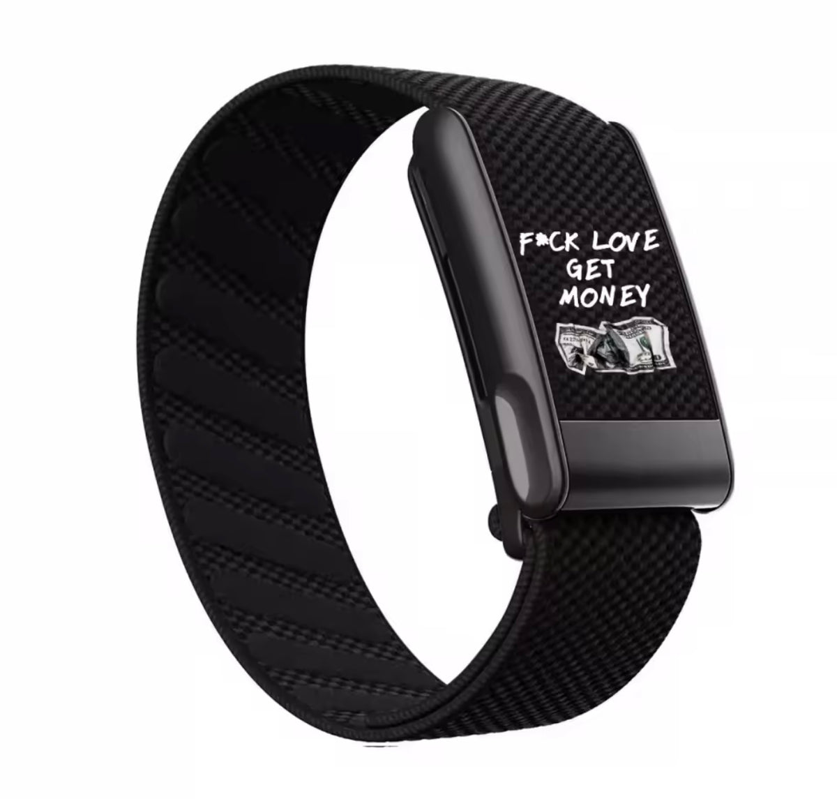 F*ck Love Get Money - Strap For Whoop 5,0/MG