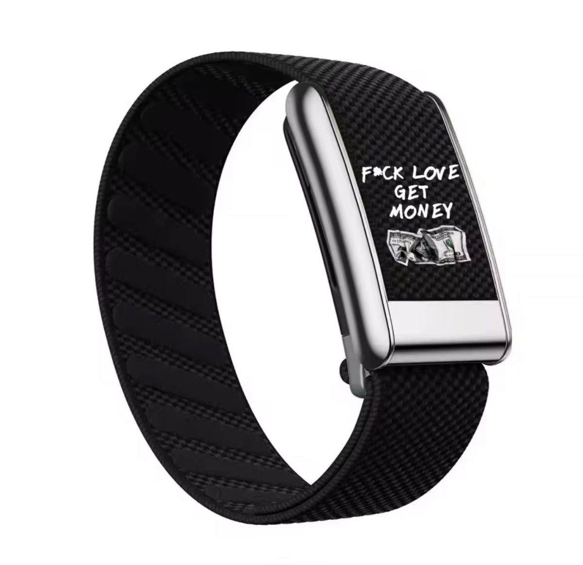 F*ck Love Get Money - Strap For Whoop 5,0/MG