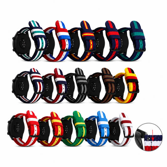 Universal NATO Watch Band For Omega Moonswatch, Samsung, Garmin, Huawei, Amazfit & More