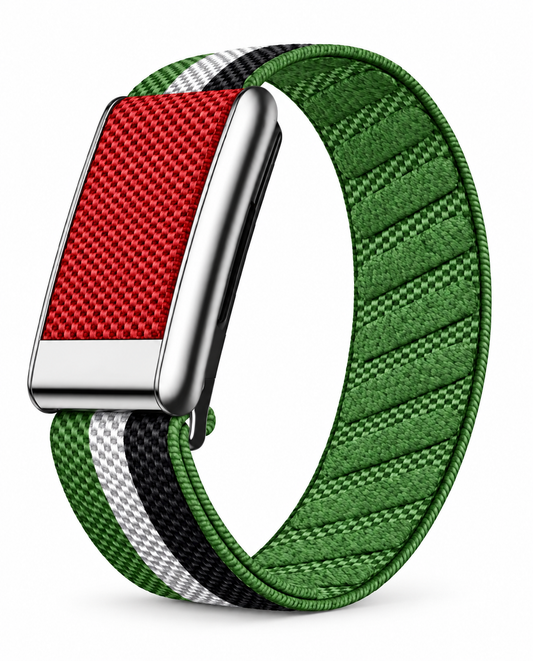 UAE Inspired Woven Strap Compatible with WHOOP 5.0 & MG