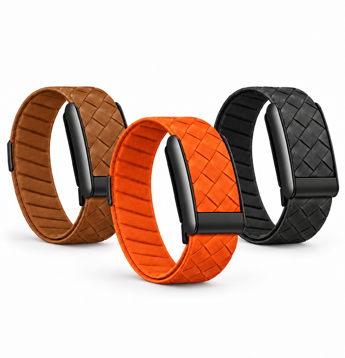 Vegan Woven Leather Band for WHOOP 5.0 & WHOOP MG