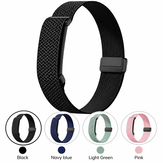Elastic Nylon Bicep/Wrist strap for Google Fitbit Air - Multiple colors