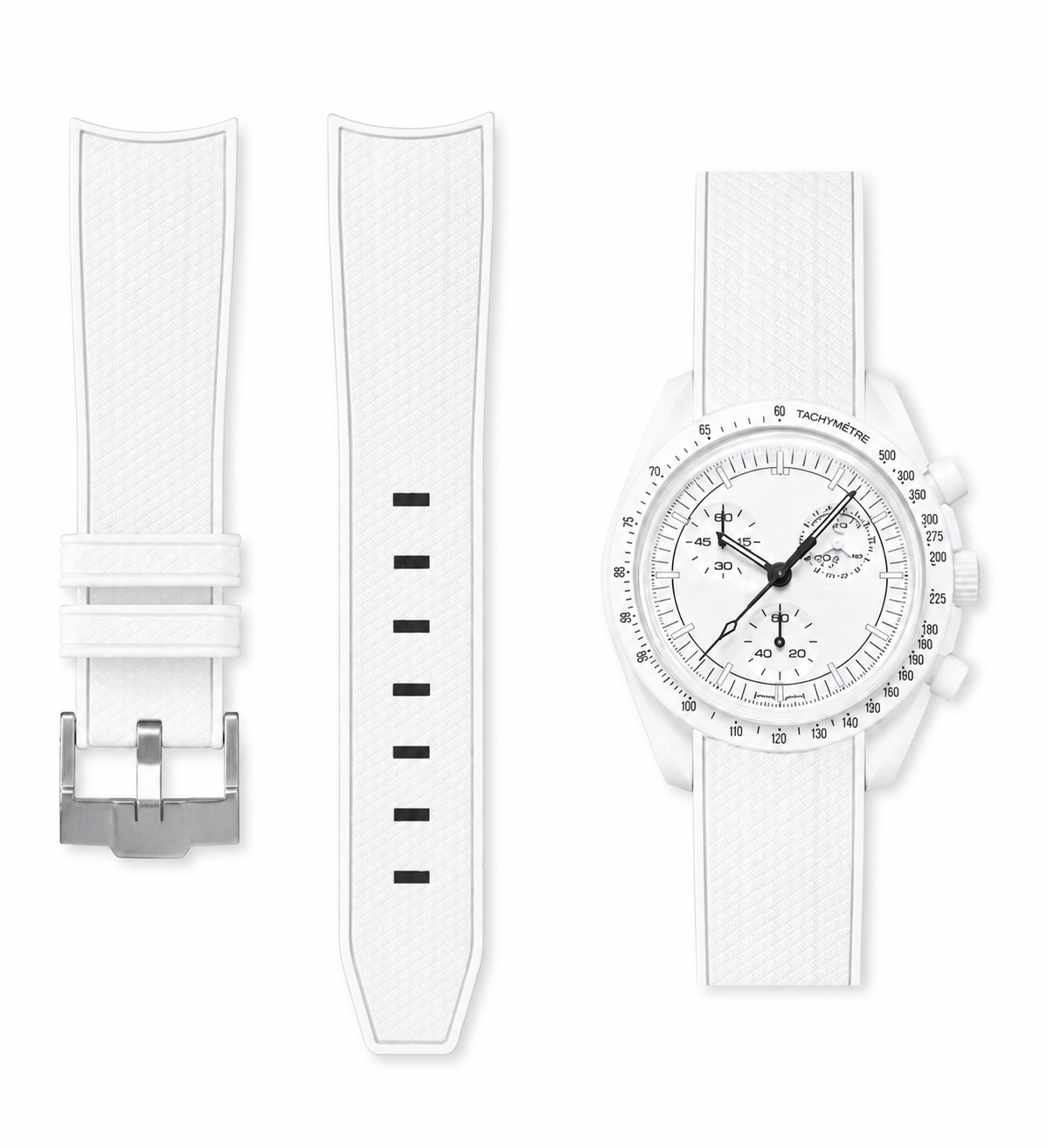 Omega x Swatch MoonSwatch  with Textured Rubber Strap