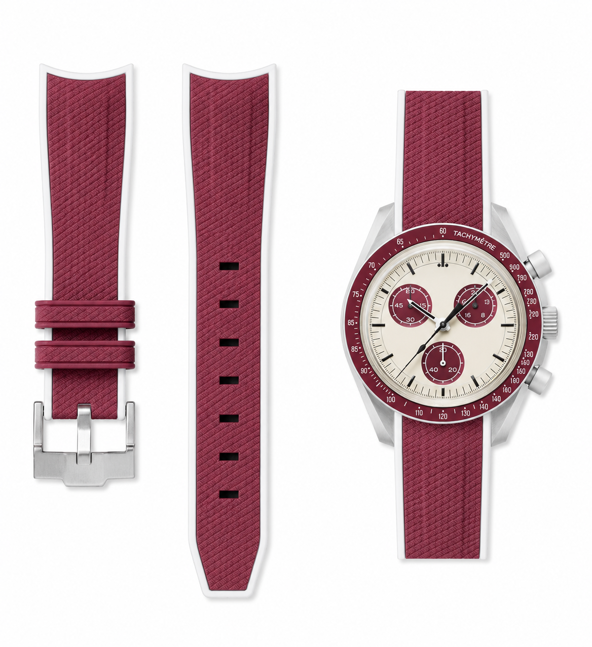 Omega x Swatch MoonSwatch  with Textured Rubber Strap