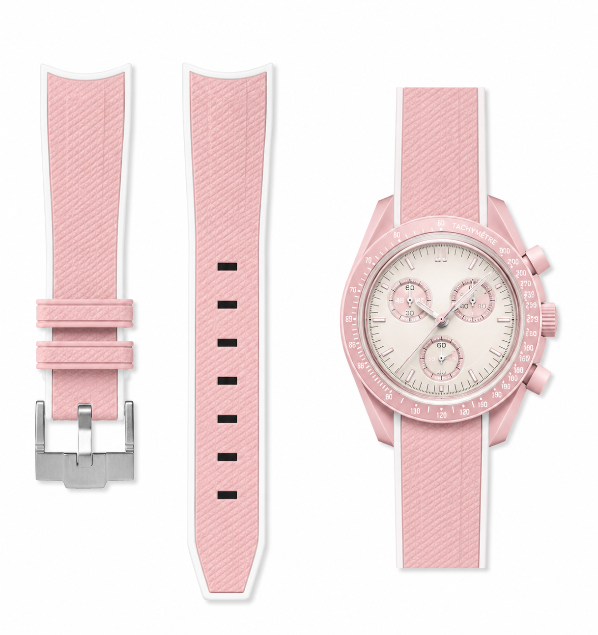 Omega x Swatch MoonSwatch  with Textured Rubber Strap