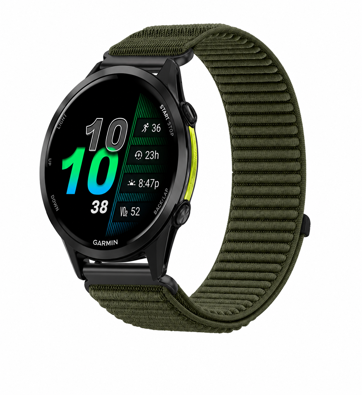 Nylon Loop Strap for Garmin Watches Multiple Colors Soft Breathable Sport Band – 18mm / 20mm / 22mm